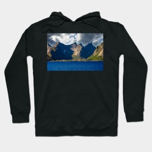 Lofoten Island Landscape Hoodie